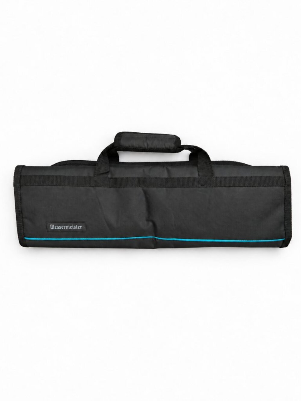 Messermeister 8 Pocket Padded Knife Roll Black Chef Bag NWOT